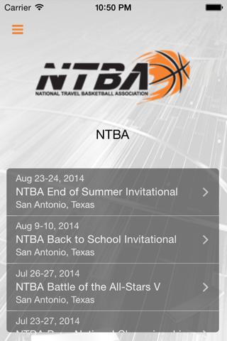 National Travel Basketball Association - náhled