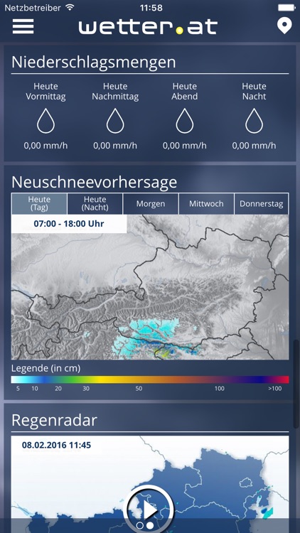 wetter.at – das aktuellste Wetter in Österreich