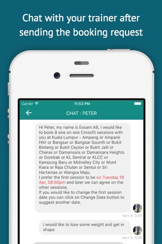 Mirin - Find Your Own Personal Trainer screenshot 3