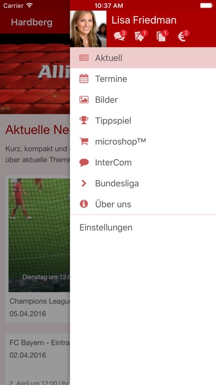 Fanclub Hardberg App