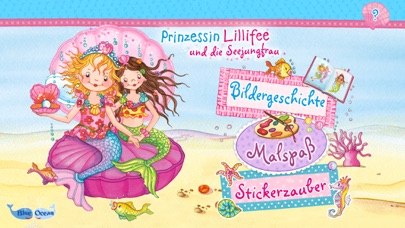 Prinzessin Lillifee und die Seejungfrau – Bildergeschichte, Malspaß, Stickerzauber