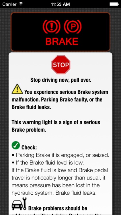 App for Mitsubishi Warning Lights & Car Problems