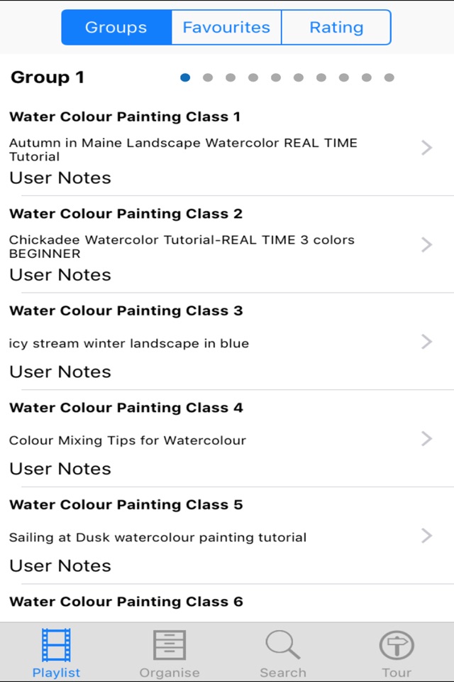 Water Colour Painting Class screenshot 2