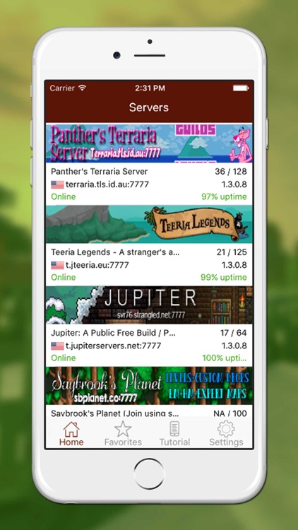 multiplayer terraria servers