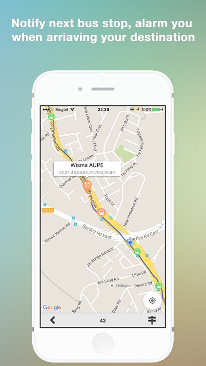 SG NextStop - Best bus navigator in Singapore
