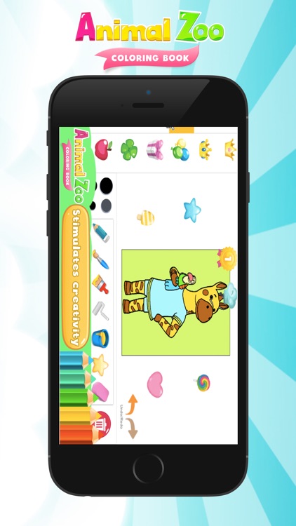 Coloring Book Animals Zoo