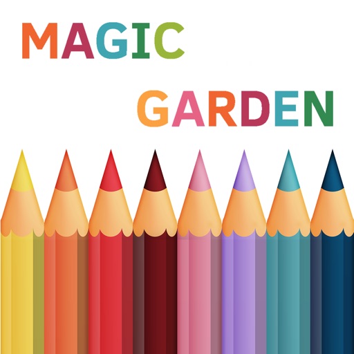 Magic Garden: A Colorfly Book Free for Adults and kids - Create your color world icon