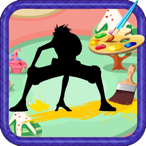 Paint Kids Onepices Cartoon Edition Icon