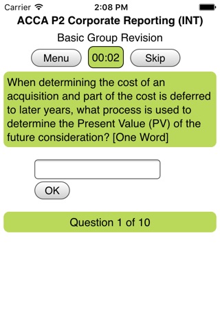 ACCA P2 Corporate Reporting (INT) screenshot 3