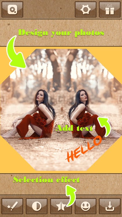 Symmetrical Lens Pro - Clone & Flip Selfie Photo with Water Reflection Effects screenshot-3
