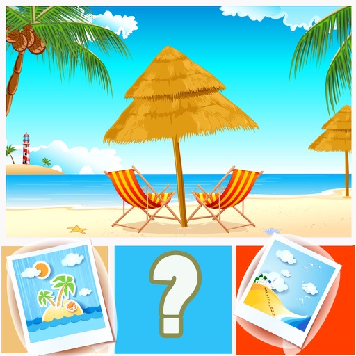 Guess the Word Quiz Guessing Beach Seaside Lovers Pro