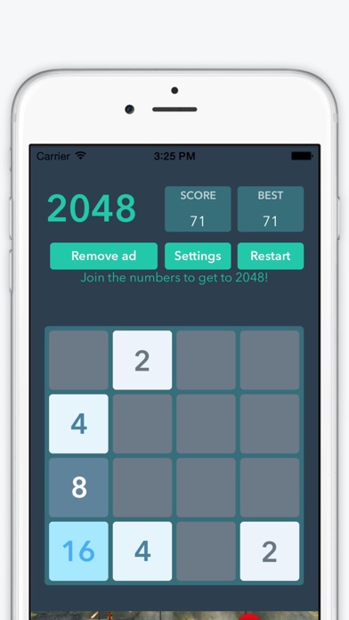 2048 - 数字パズルゲームのおすすめ画像3