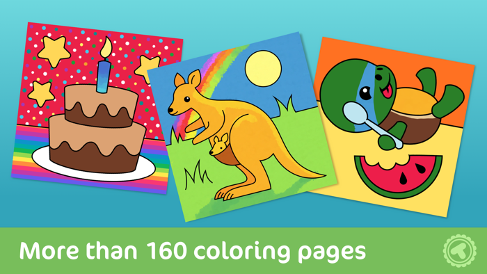 Toonia Colorbook - Educational Coloring Game for Kids  Toddlers