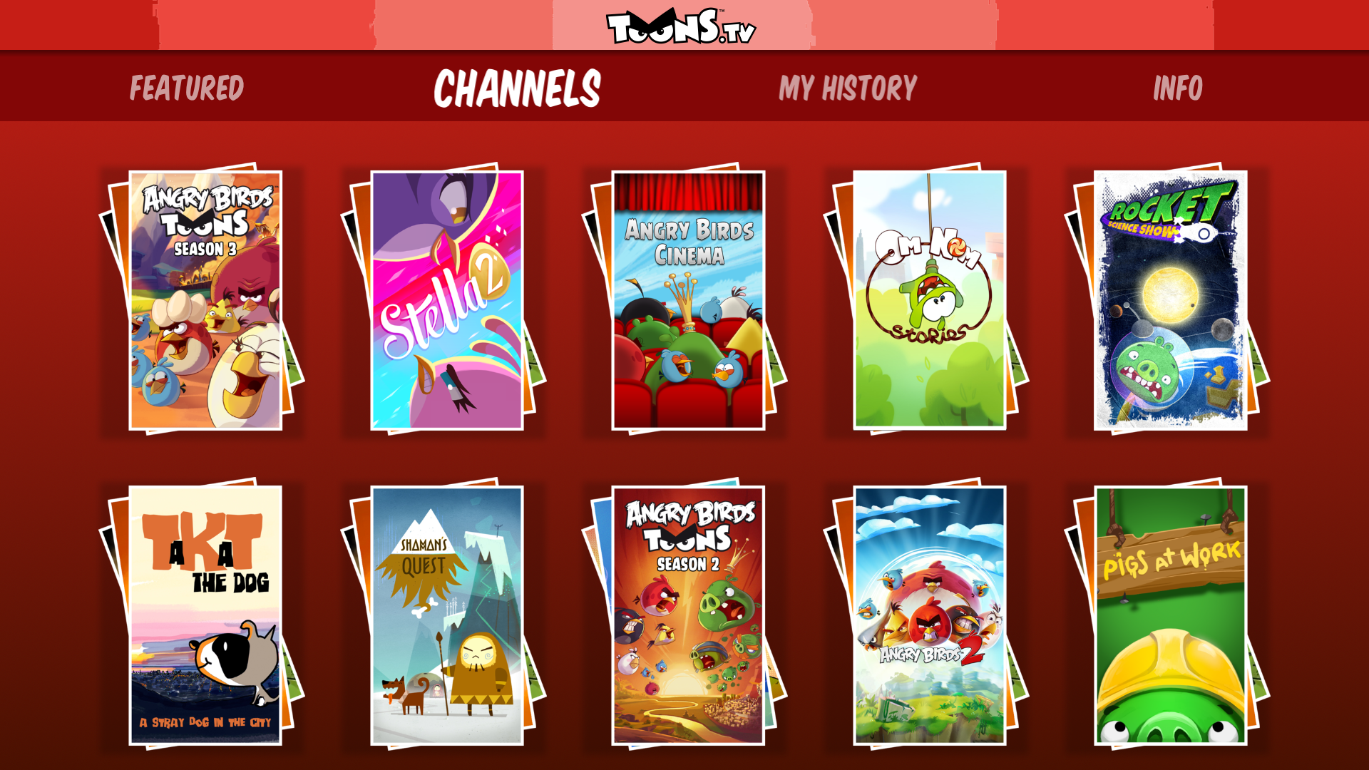 ToonsTV: Angry Birds video app screenshot 12