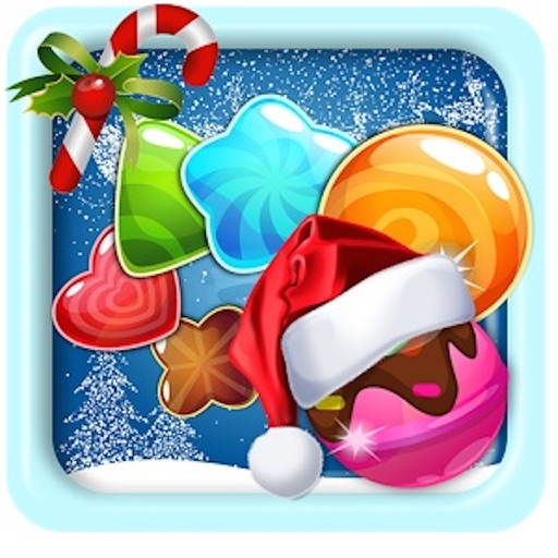 Christmas Candy Blast - Match And Pop Santa Objects