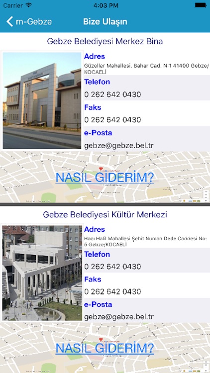 Gebze Belediyesi mGebze screenshot-3