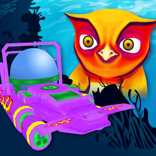 Submarine Owl Speed Dash - FREE - Under The Sea 3D Sub Marine Racer iOS App