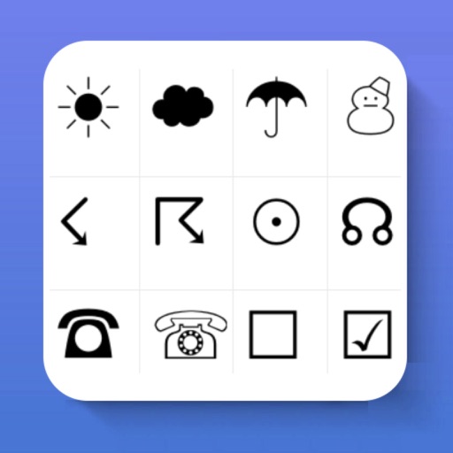 All Character String - See and Copy All your mobile Character String to Clipboard to Use icon