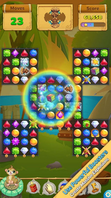 Jewel Smash Mania - 3 match puzzle crush game