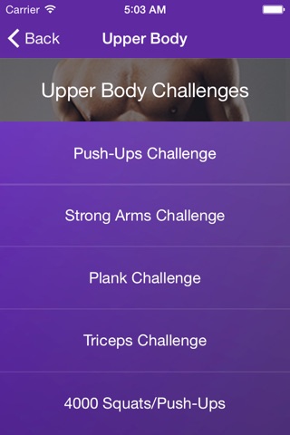 30 Day Fitness Challenges - BodyWeight Workouts for Weight loss screenshot 2