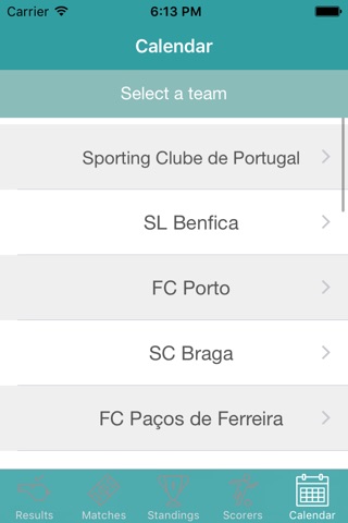 InfoLeague Portuguese Division screenshot 3