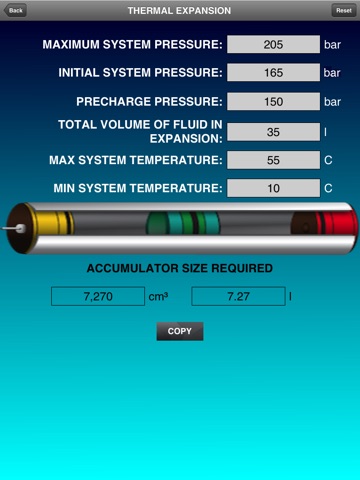 Accumulator Calculator Accumulator Calculator