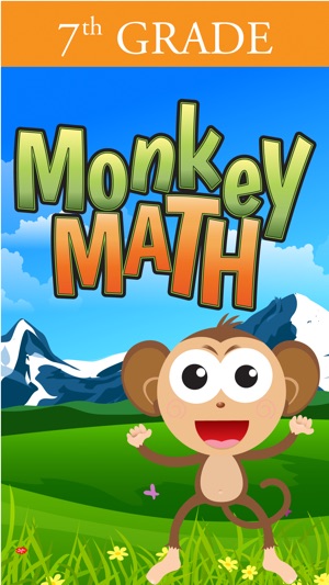 7th Grade Math Curriculum Monkey School Free game for kids(圖1)-速報App