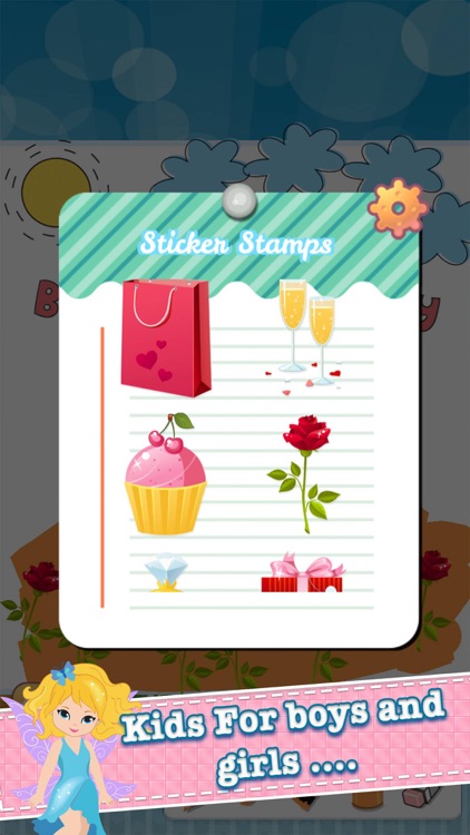 My Little Angle Fairy Tales Drawing Coloring Book - cute caricature art ideas pages for kids screenshot-4