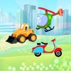 Icon Vehicles Puzzles for Toddlers & Preschool