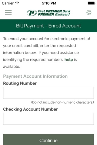 My Premier Credit Card screenshot 4