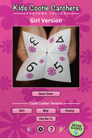 Cootie Catcher Game - náhled