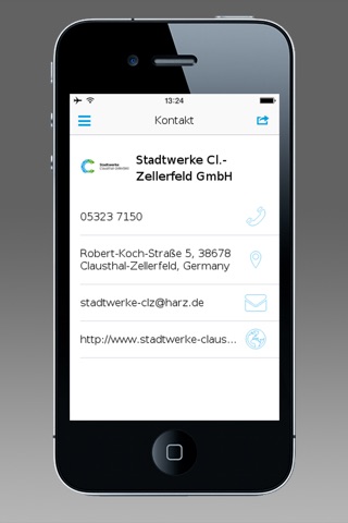 Stadtwerke Clausthal screenshot 4