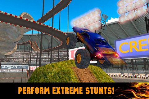 Extreme Monster Truck Stunt Racing 3D Full screenshot 3