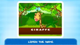 Game screenshot First Words: Learn Animal Names, Sounds For Preschool Kids | By Macaw Moon hack