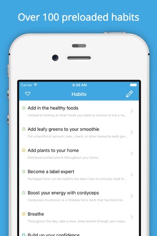 Habits - Take Your Health to the Next Level screenshot 2