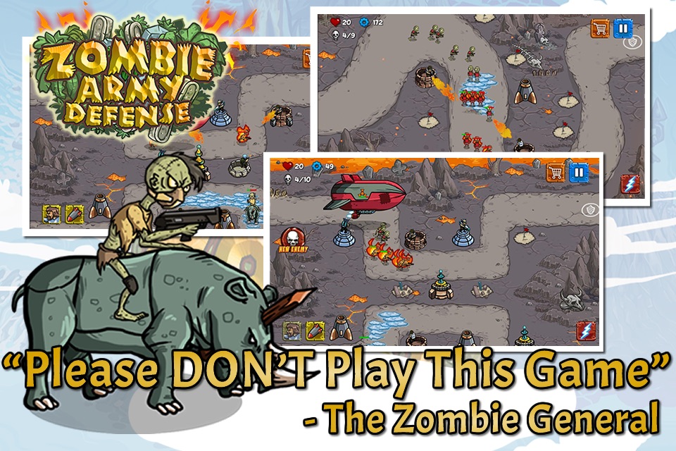 Zombie Army Defense screenshot 3