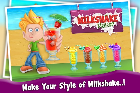 Frozen Ice Milk Shake Cafe screenshot 2