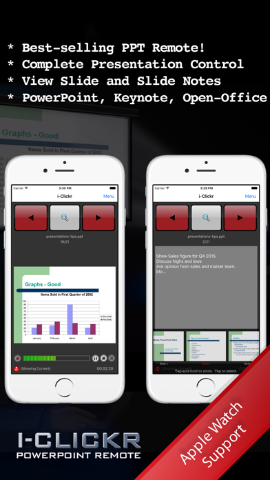 i-Clickr PowerPoint Remote Screenshot 1