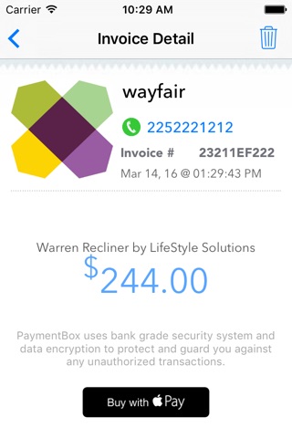 PaymentBox screenshot 2
