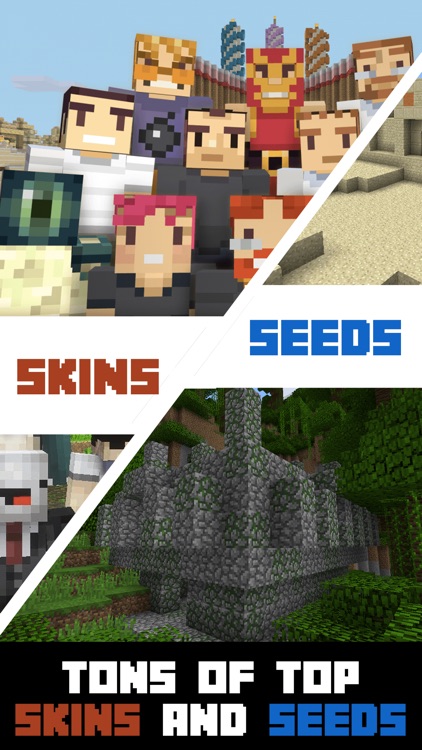 Seeds & Skins For Minecraft Pocket Edition