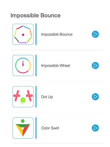 Скриншот из Impossible Bounce - Crazy Ball, A Top Free Circle Dots game!