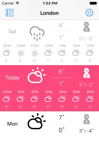Gd morning - past weather or forecast screenshot 2