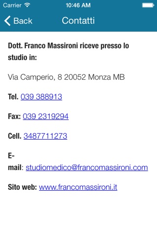 Franco Massironi screenshot 3
