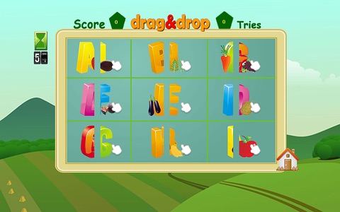 ABC Fruits Match Pairs : English Alphabet Swipe Game for Kid screenshot 2