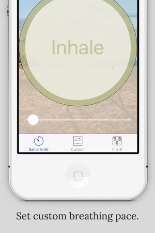 RelaXhale - Relaxing, Calming breathing exercise to reduce stress screenshot 2