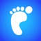 Pedometer keeps track of every step you take and lets you see whether you reach 10,000 steps/day, as recommended