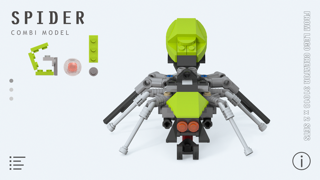 How to cancel & delete Spider for LEGO Creator 31018 x 2 Sets - Building Instructions from iphone & ipad 1