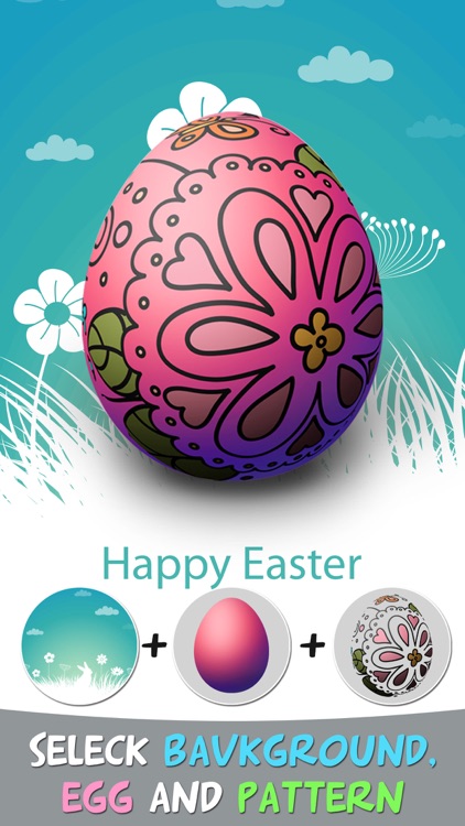 Easter Egg Painter - Virtual Simulator to Decorate Festival Eggs & Switch Color Pattern