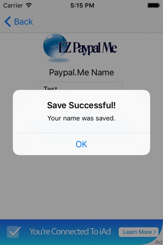 EZ Pay Me - Paypal Me Edition screenshot 4