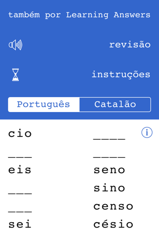 Todas as Palavras: Português e Catalão screenshot 3